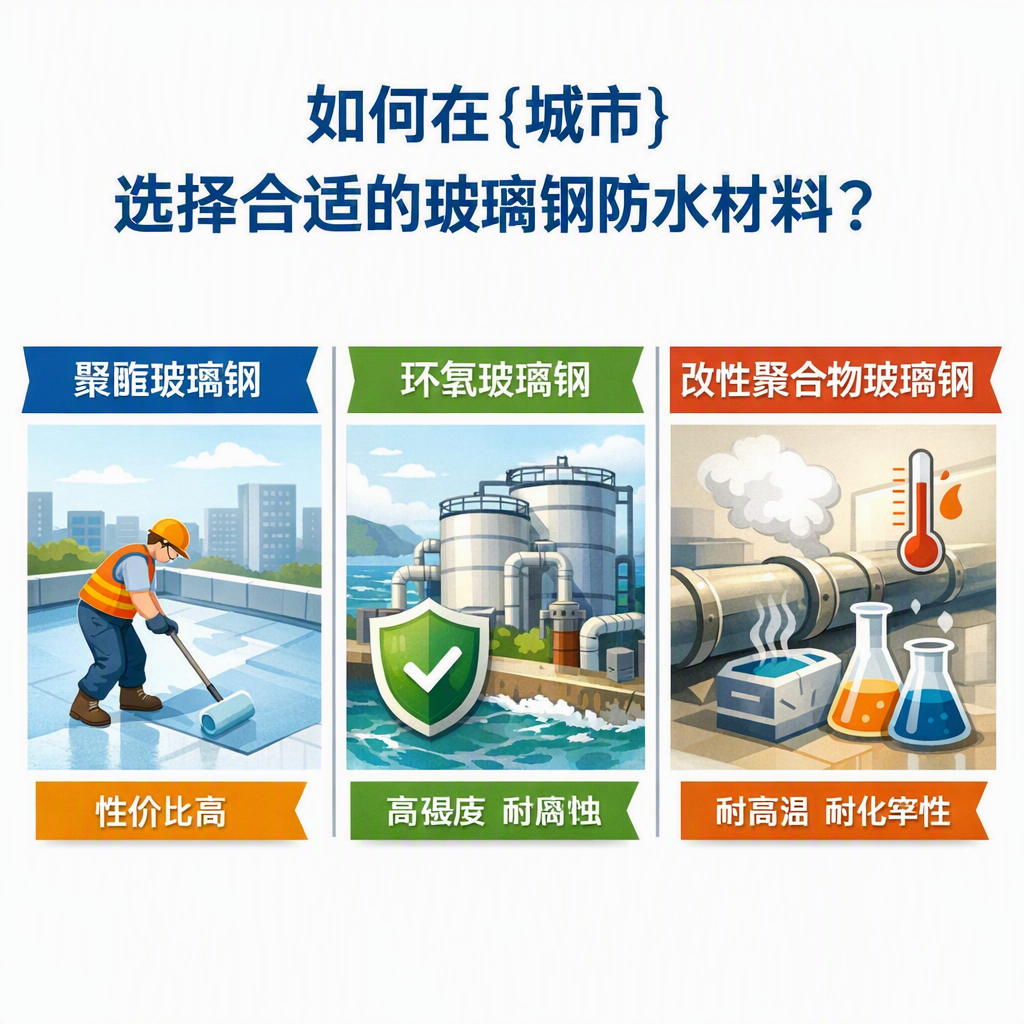 如何在黔东南选择合适的玻璃钢防水材料?