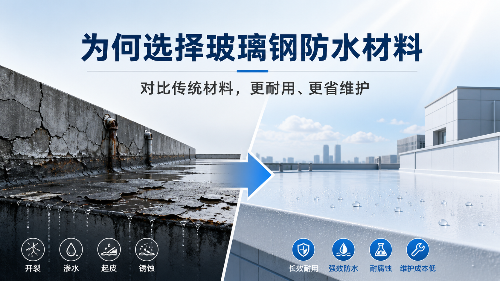 在黔东南，为何选择玻璃钢防水材料而非传统材料