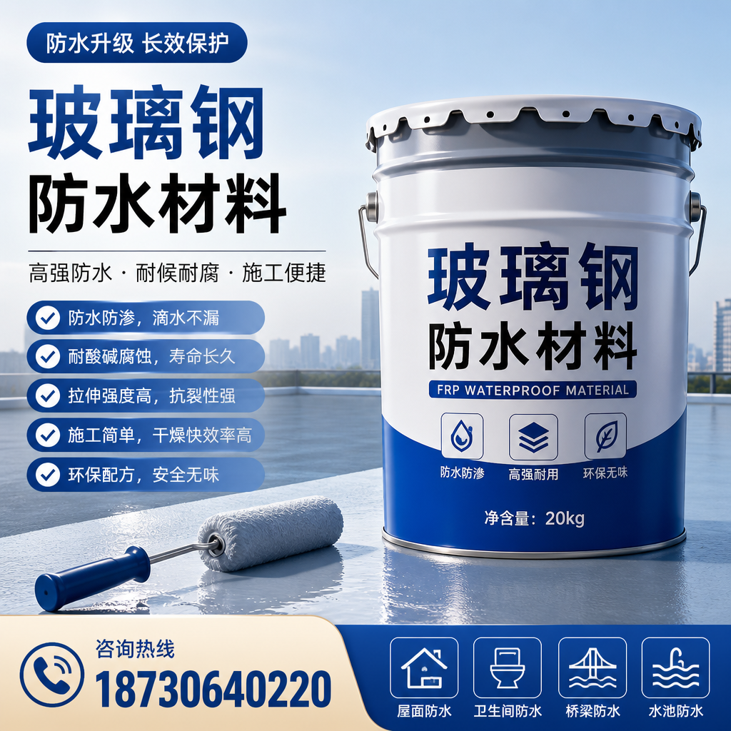 专家解析:玻璃钢防水材料的市场前景分析在 黔东南