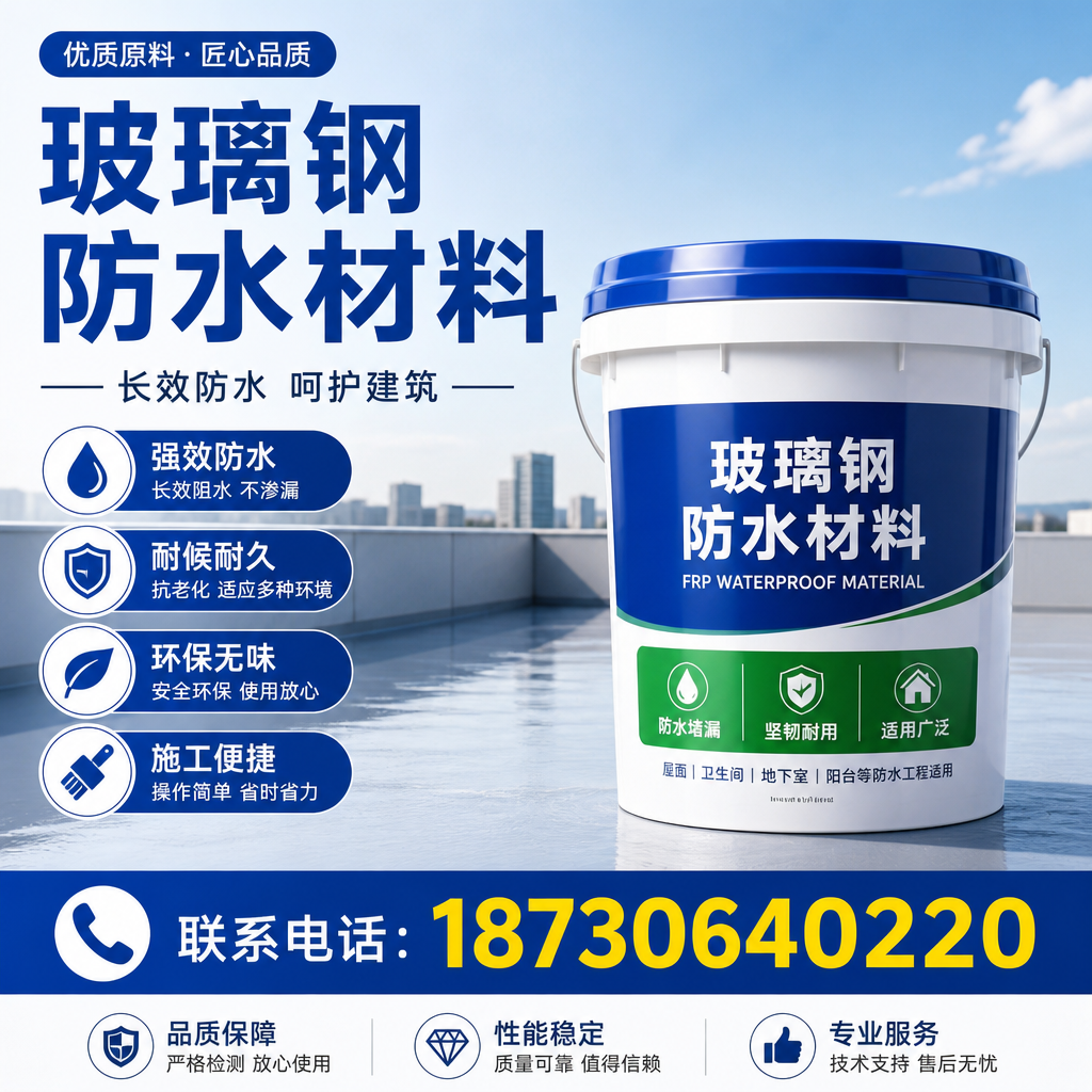 从零开始了解玻璃钢防水材料,黔东南 入门指南
