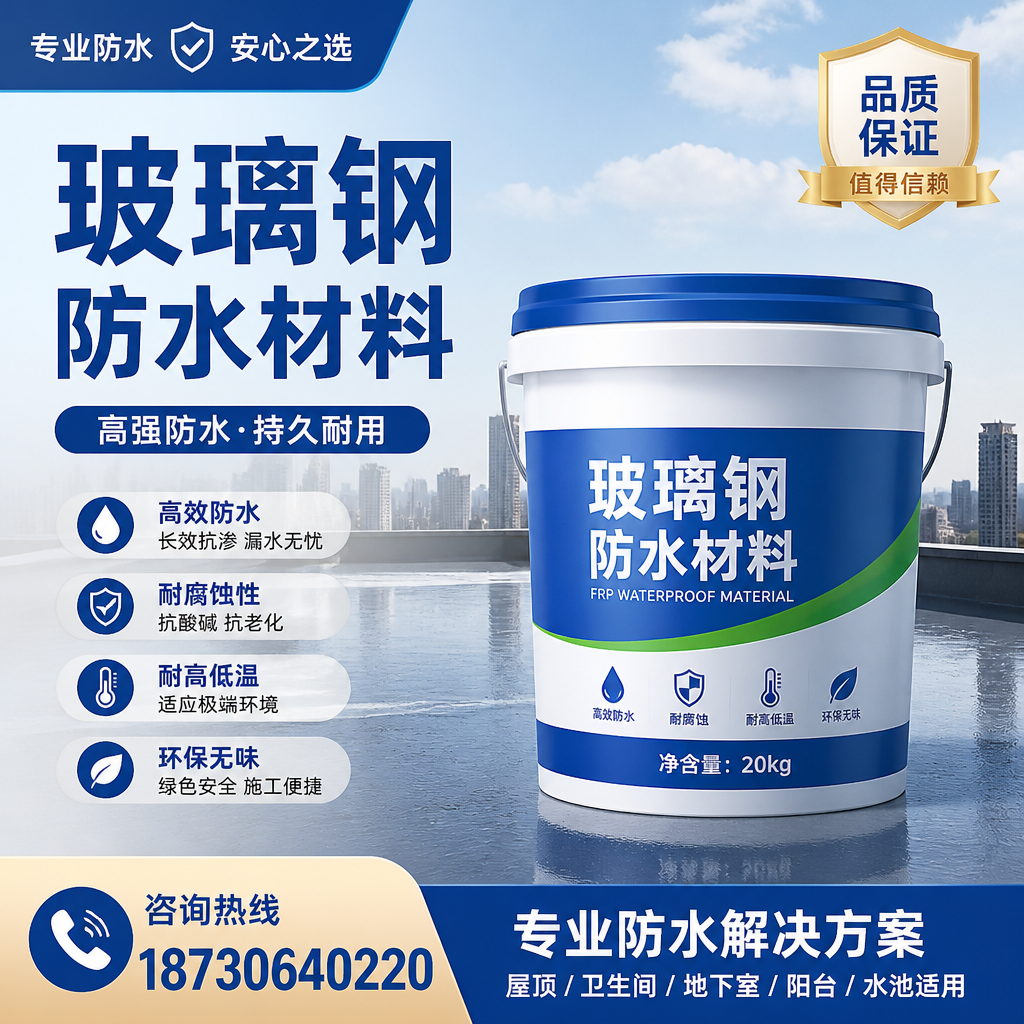 了解玻璃钢防水材料的市场趋势,黔东南 企业不可不知
